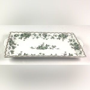 Burton & Burton-porcelain serving tray